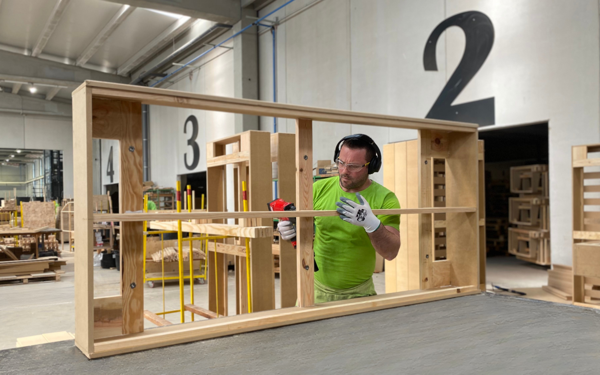 Economía circular en la fabricación de armazones de madera
